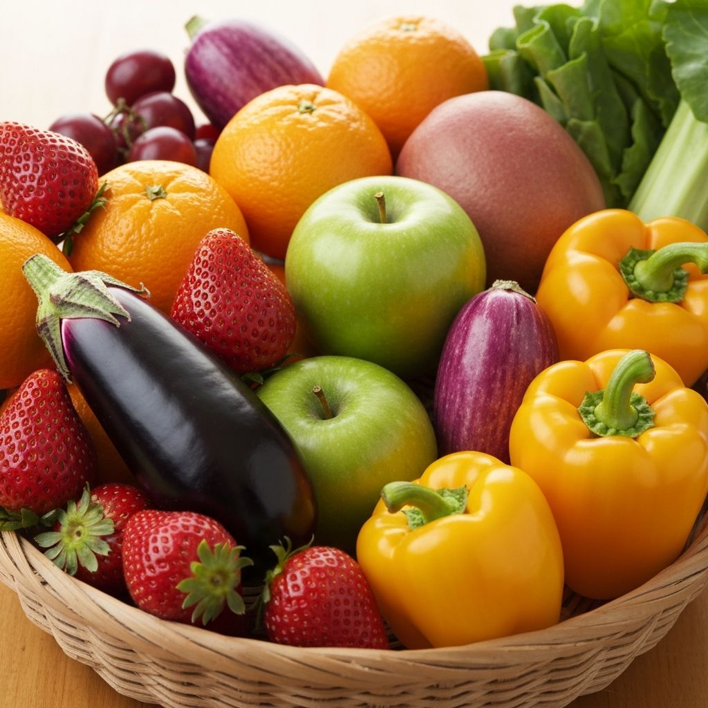 Vegetables and fruits in nutrition